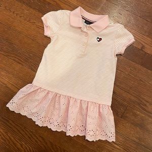 Tommy Hilfiger pink polo dress size 4